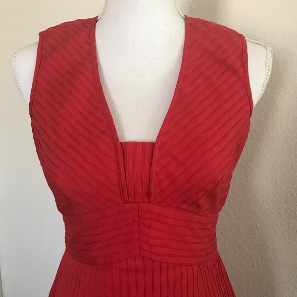 Marc New York by Andrew Marc Red Dress Size 2 - Picture 2 of 6